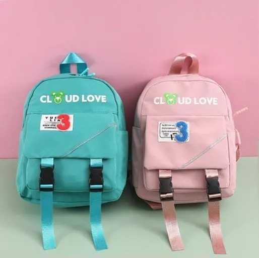 Cloud Love Printed Mini Backpack