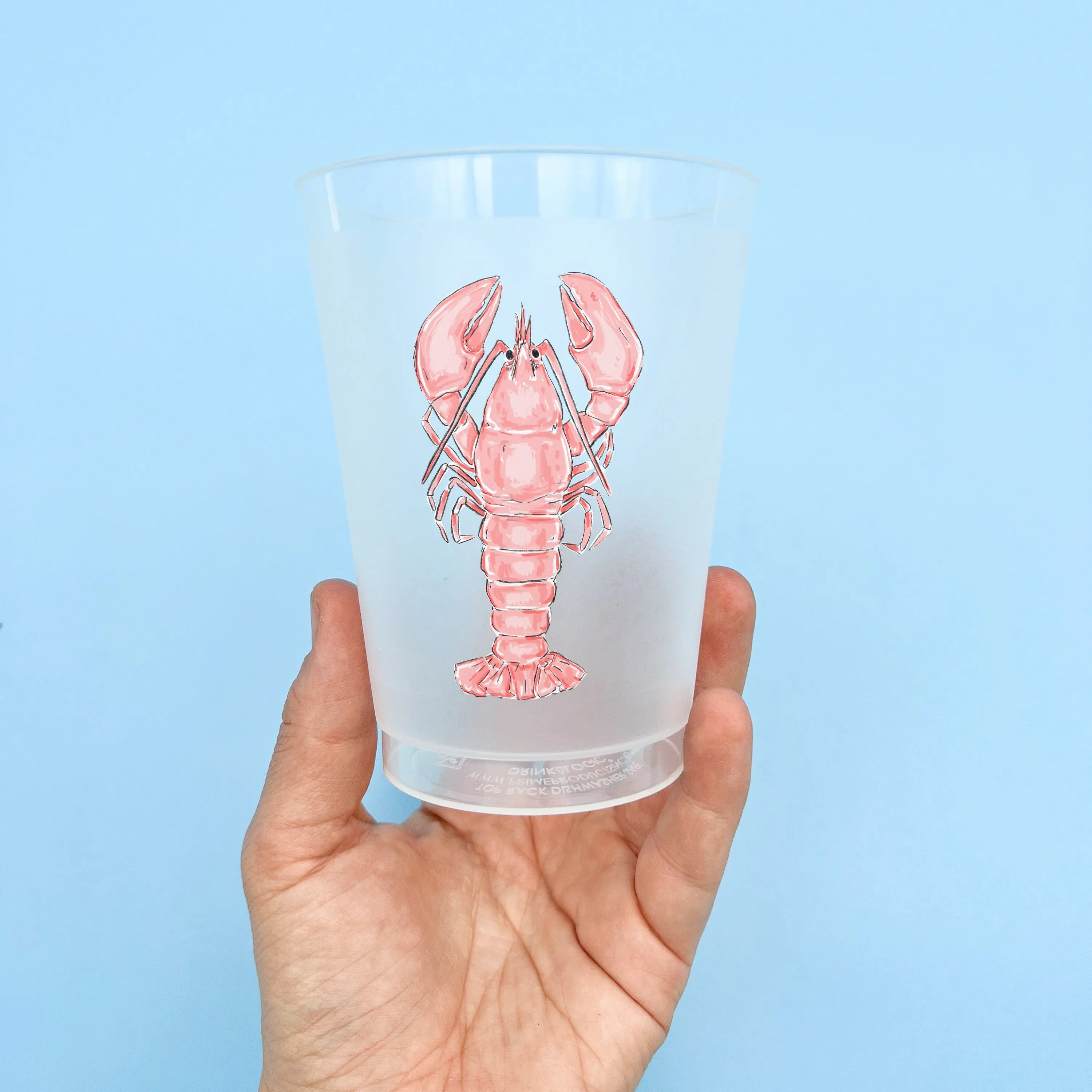 Coastal Lobster Party Cup Set