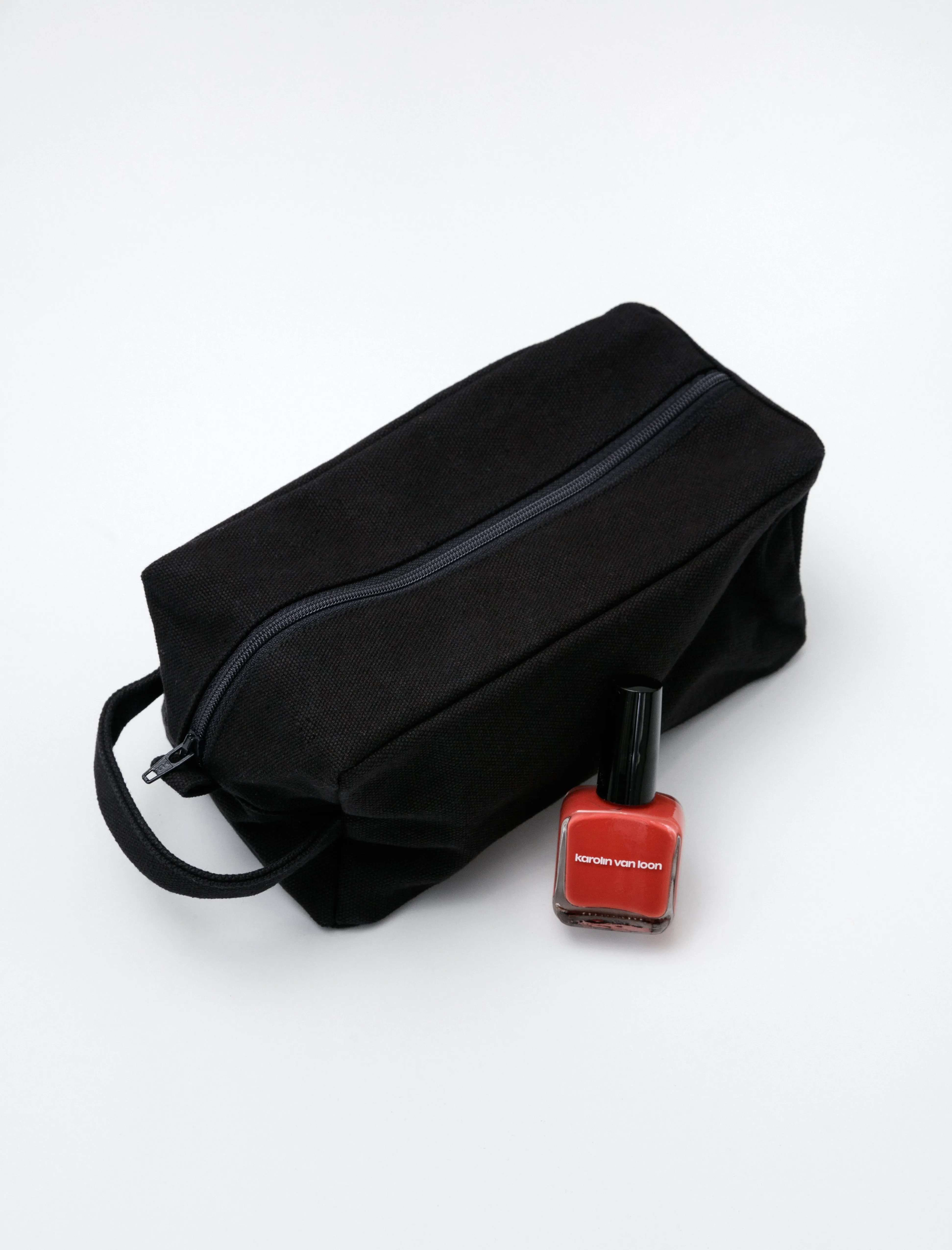 Cotton Teeya Zippered Bag Midnight