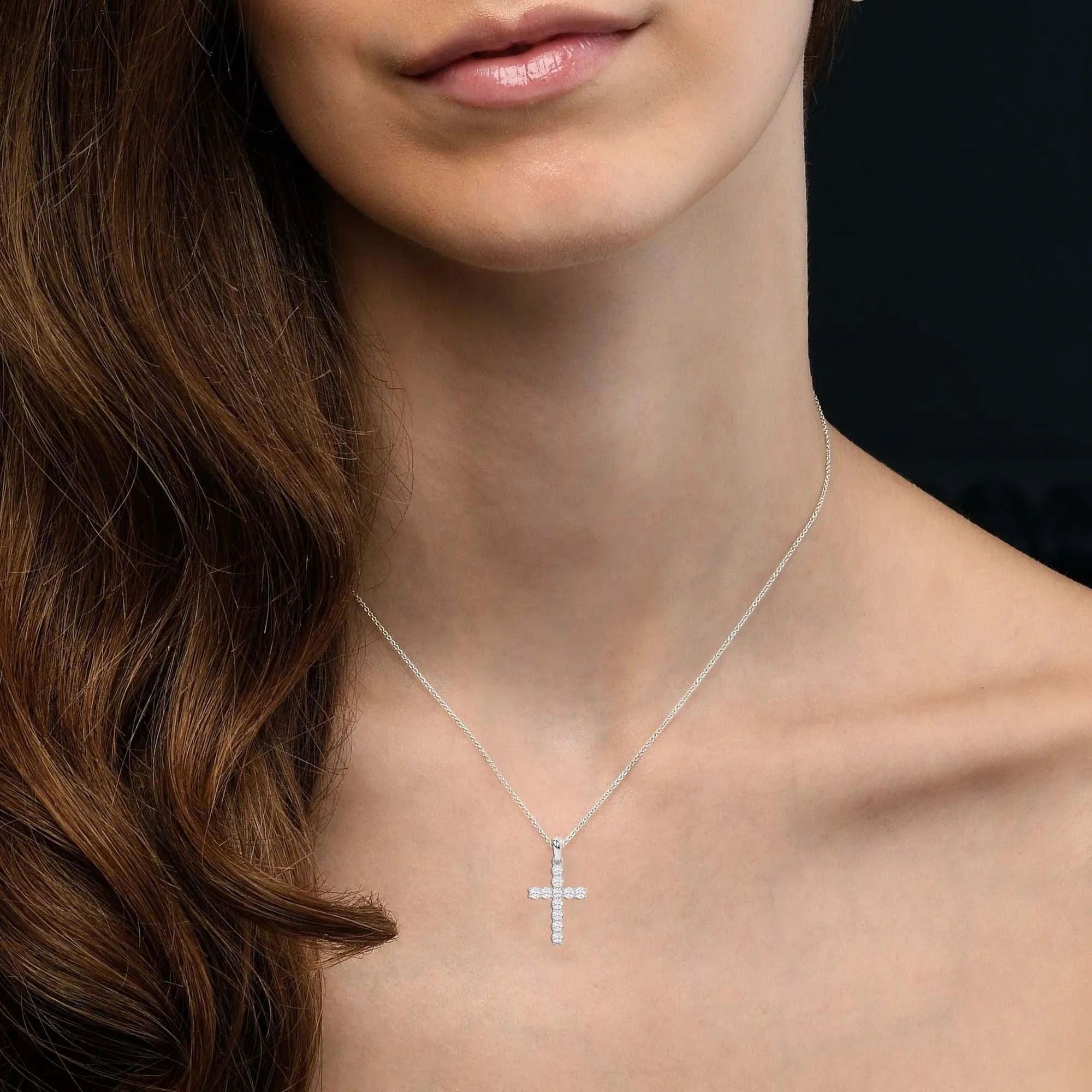 Cross 1/3Ctw Pendant