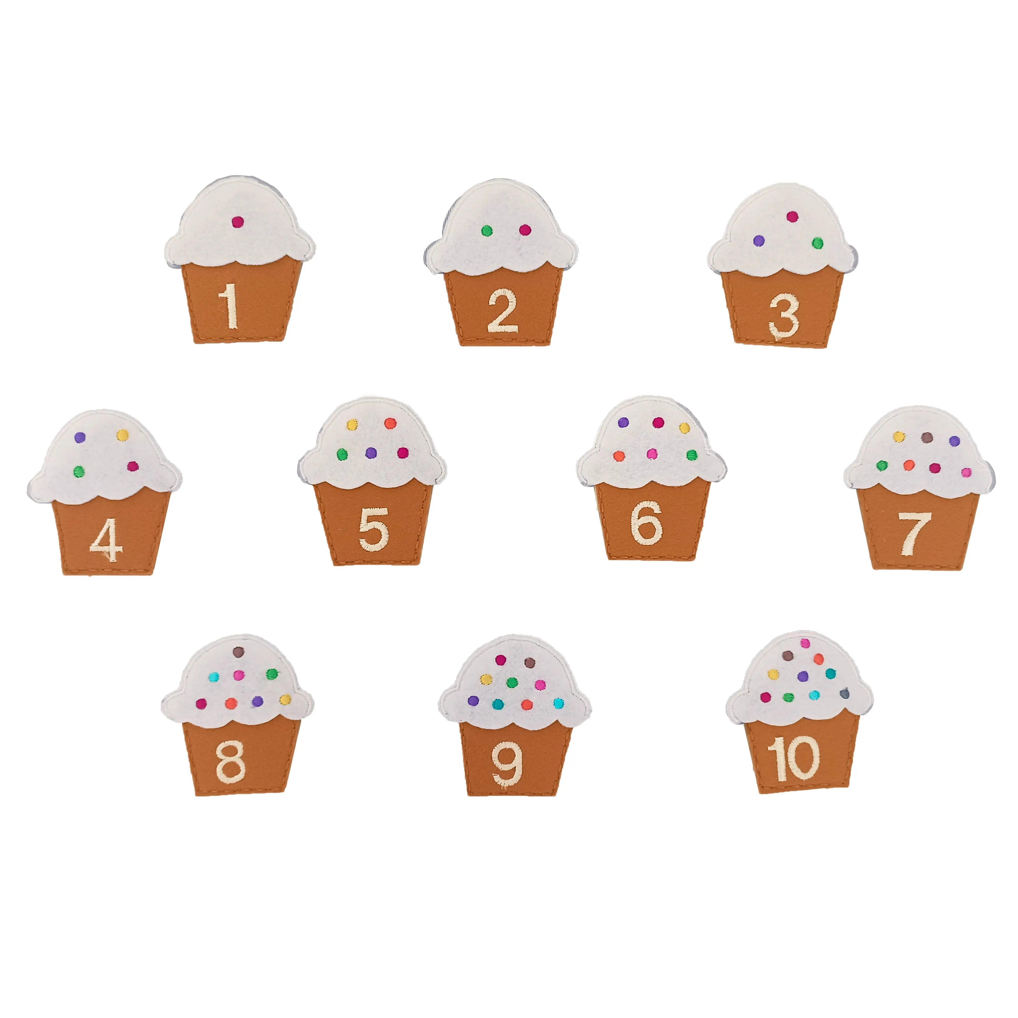 Cupcake 1-10 Matching Game - Activity Kit