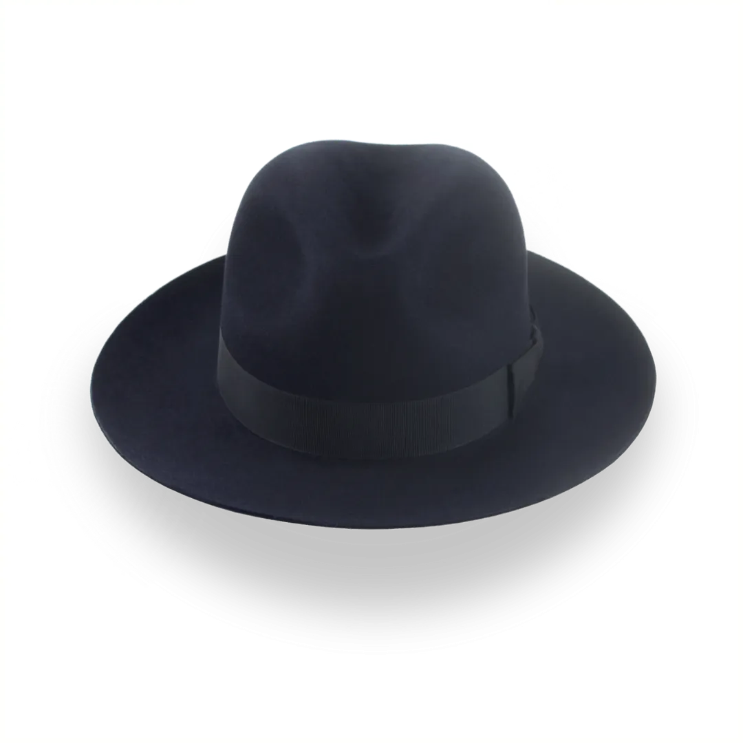 Dark Navy Fedora Classic for Men | The Brando