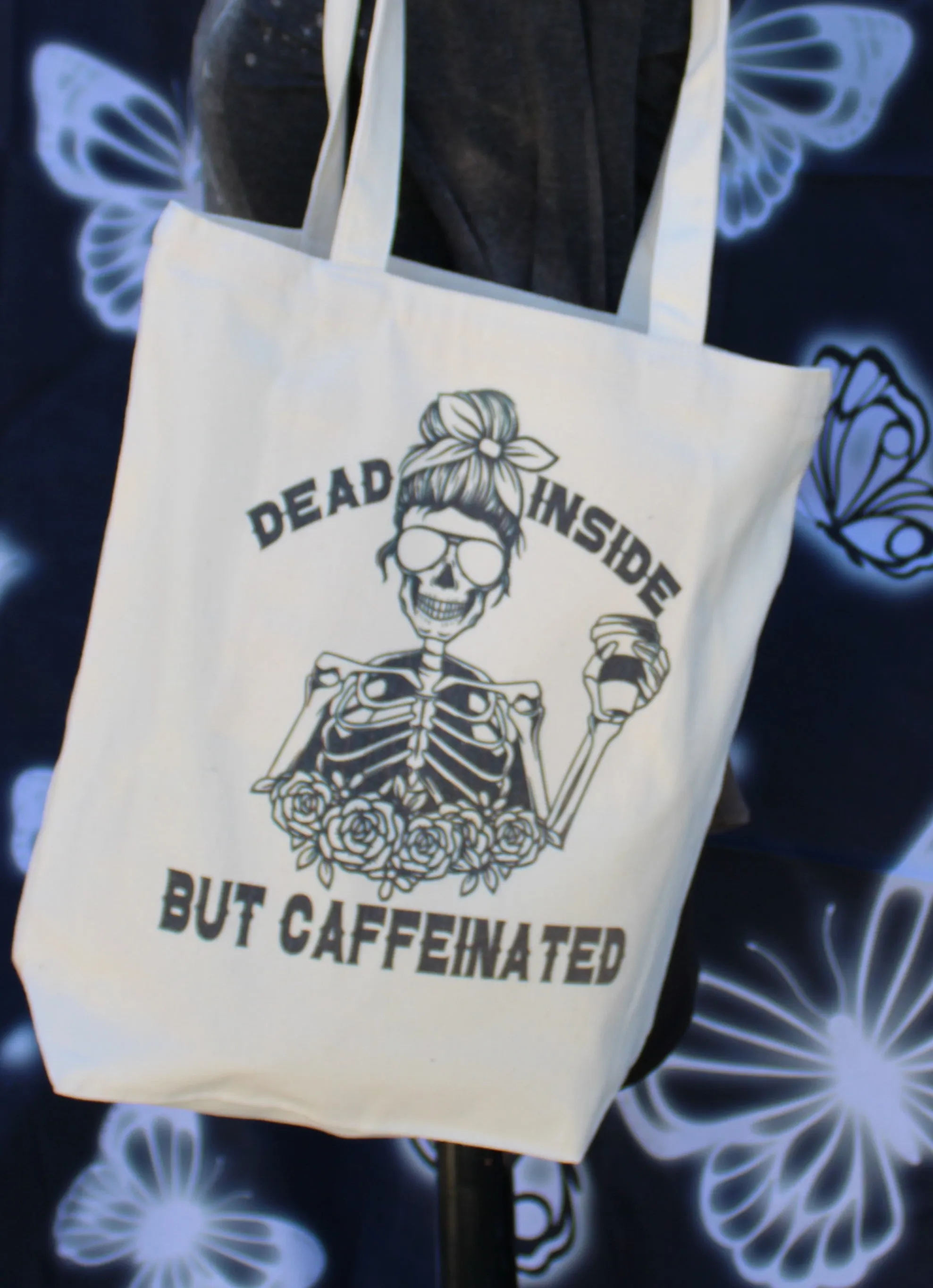 Dead inside Tote Bag