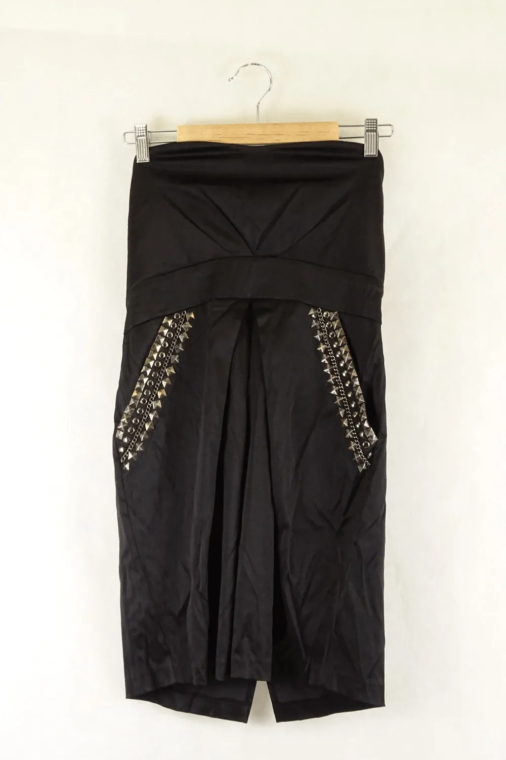 Decjuba Black Dress Studded 12