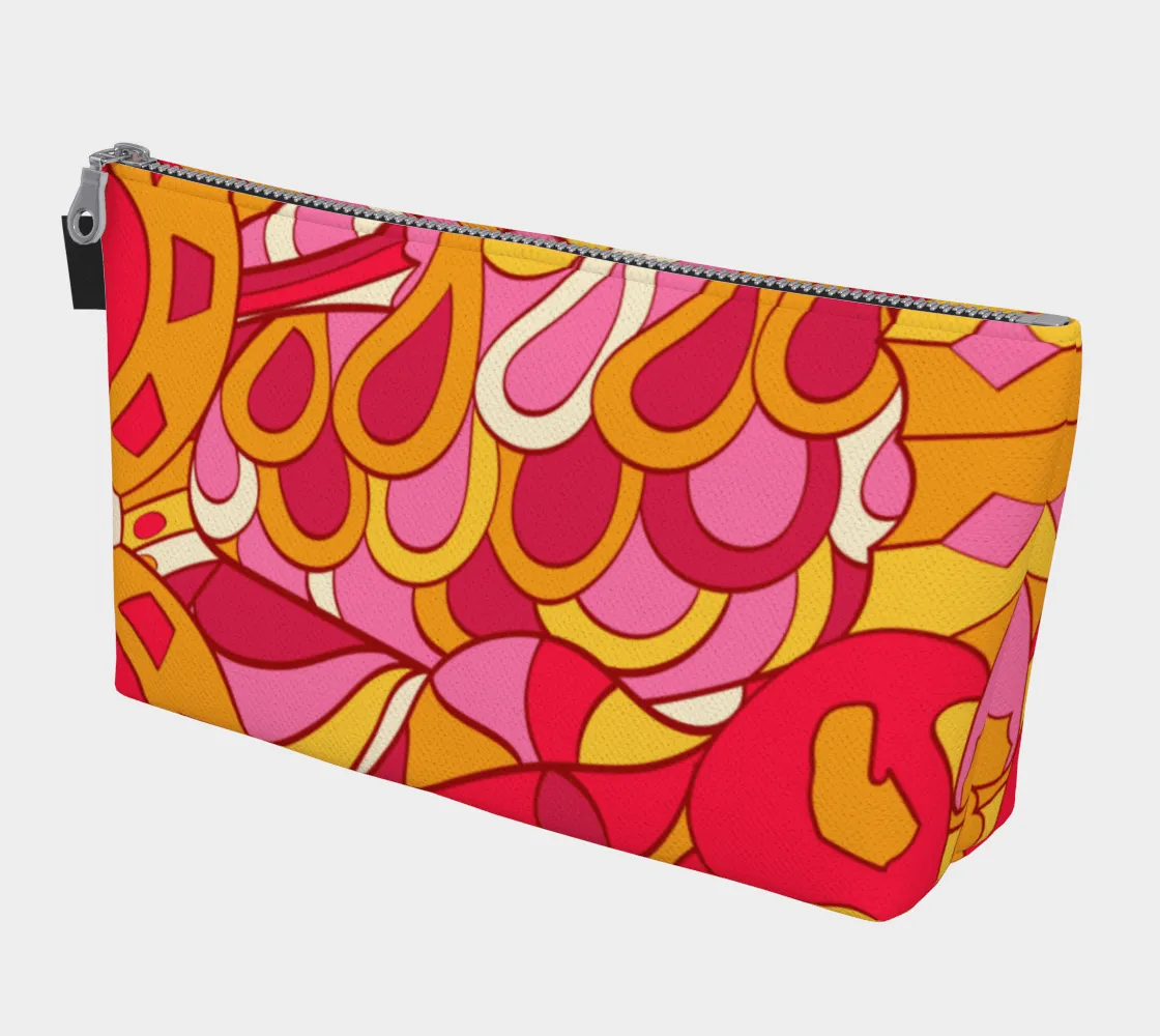 Decora Canvas Makeup Bag