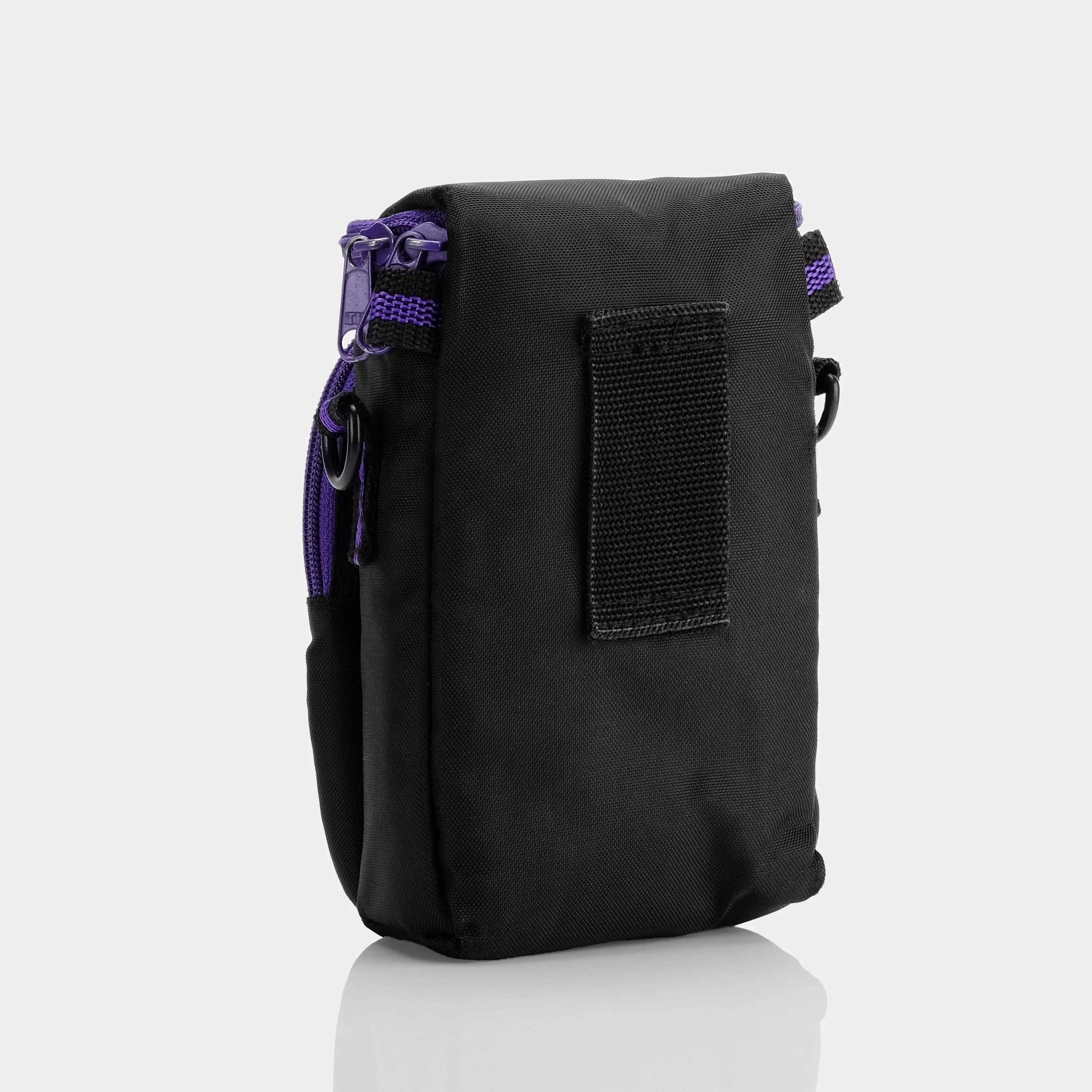 Diamond Black & Purple Camera Bag