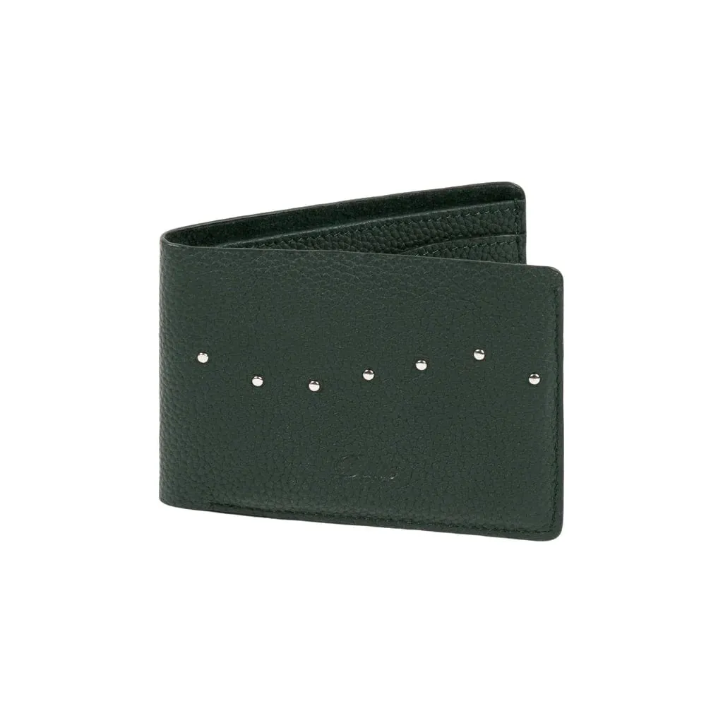 Dime MTL Studded Bifold Wallet Forest