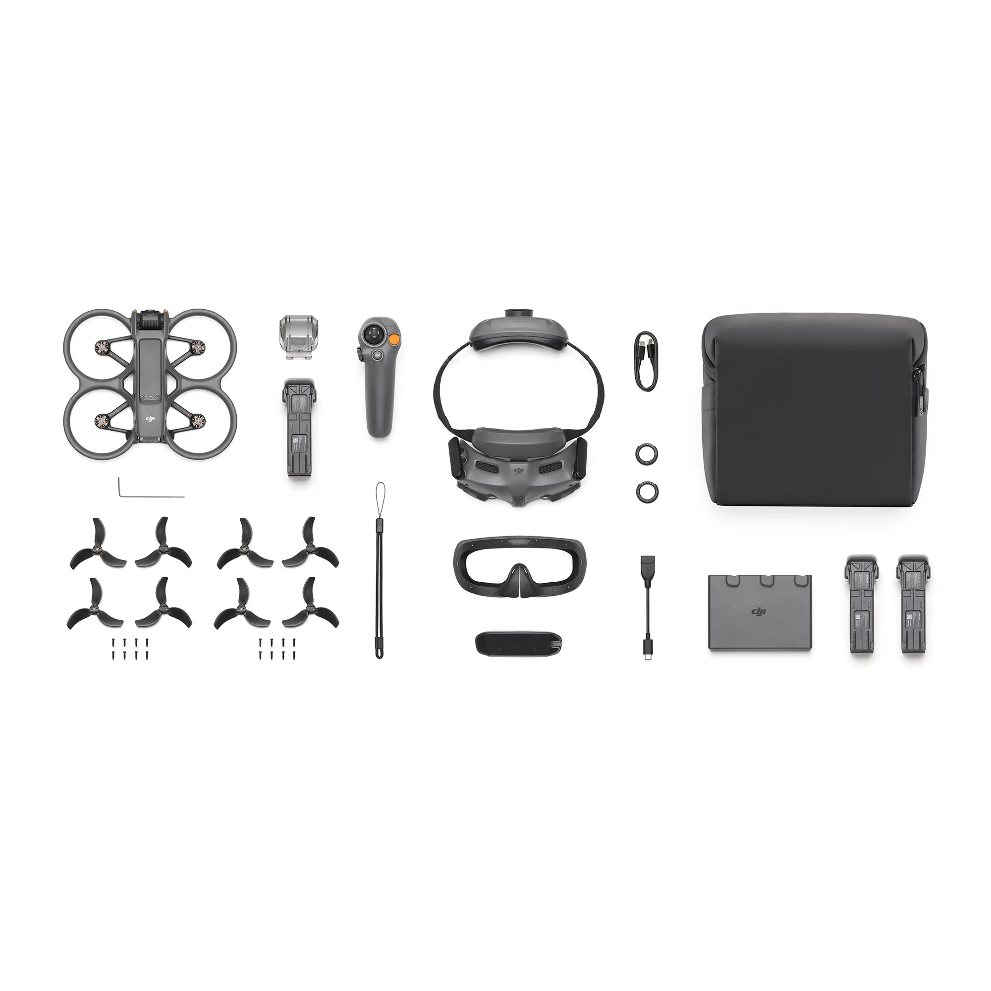 DJI Avata 2 Drone Fly More Combo (Three Batteries)