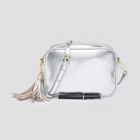 Double Zip Camera Bag - Silver