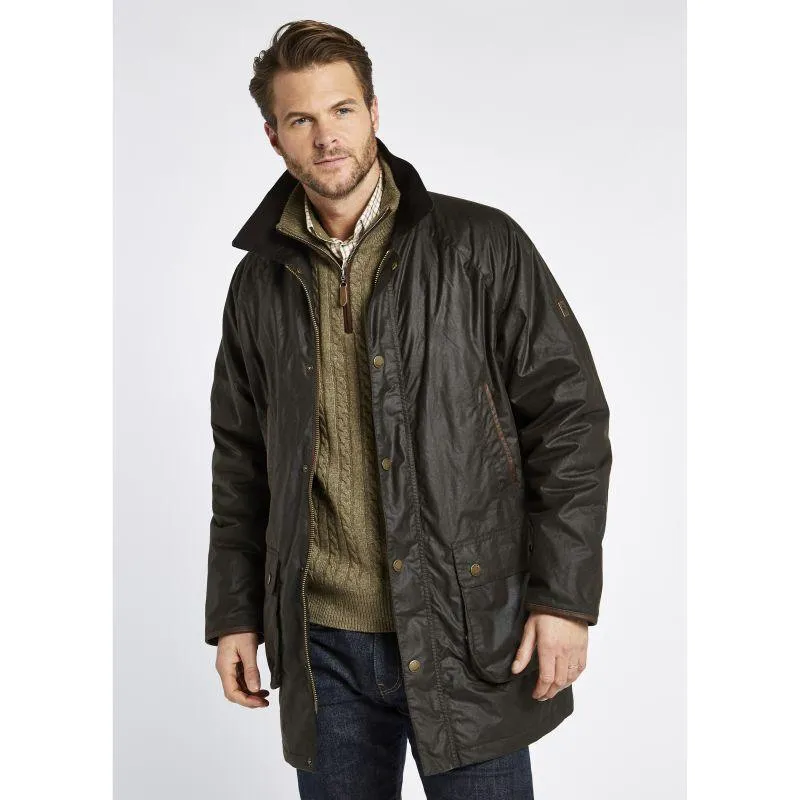 Dubarry Brunswick Mens Primaloft Wax Jacket - Verdigris