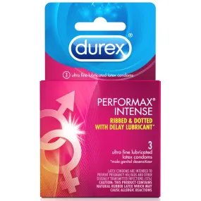 Durex Performax Intense - 3 Pack