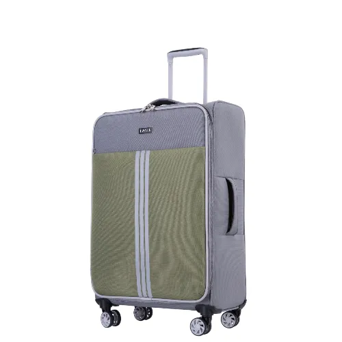 Eagle Dignity Two Tone Light Weight Expandable Suitcase - 25 Inch Medium Size