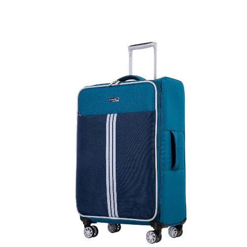 Eagle Dignity Two Tone Light Weight Expandable Suitcase - 25 Inch Medium Size