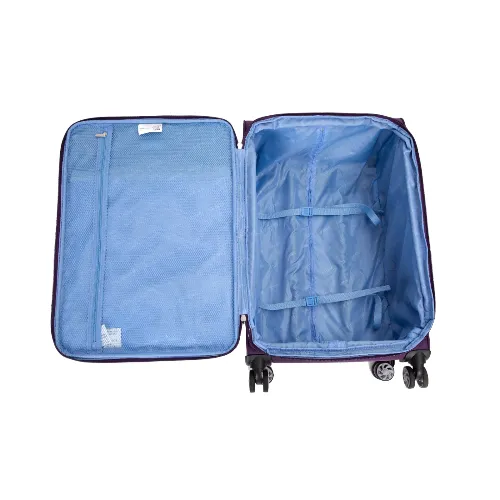 Eagle Dignity Two Tone Light Weight Expandable Suitcase - 25 Inch Medium Size