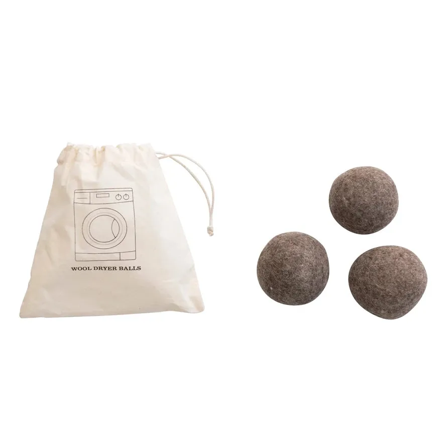 Eco Friendly Wool Felt Dryer Balls