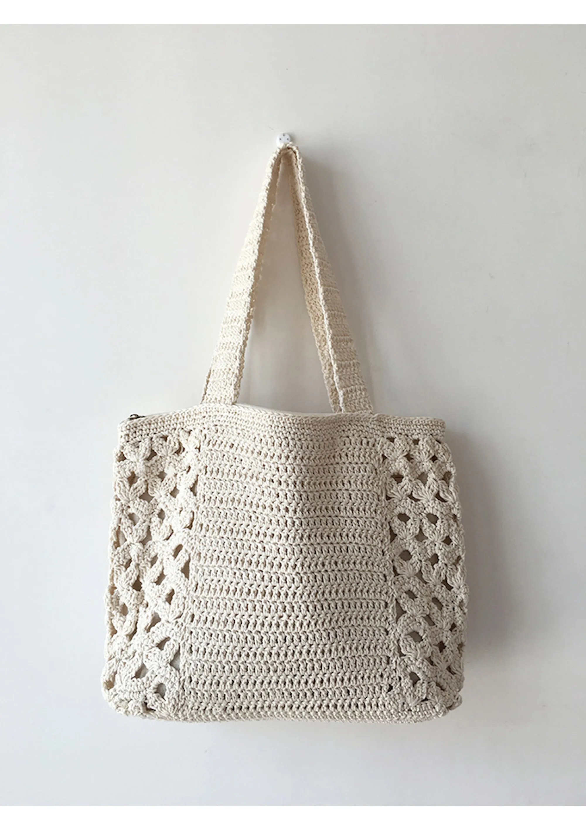 Elena Handbags Retro Artsy Knitted Shoulder Women's Woven Bag