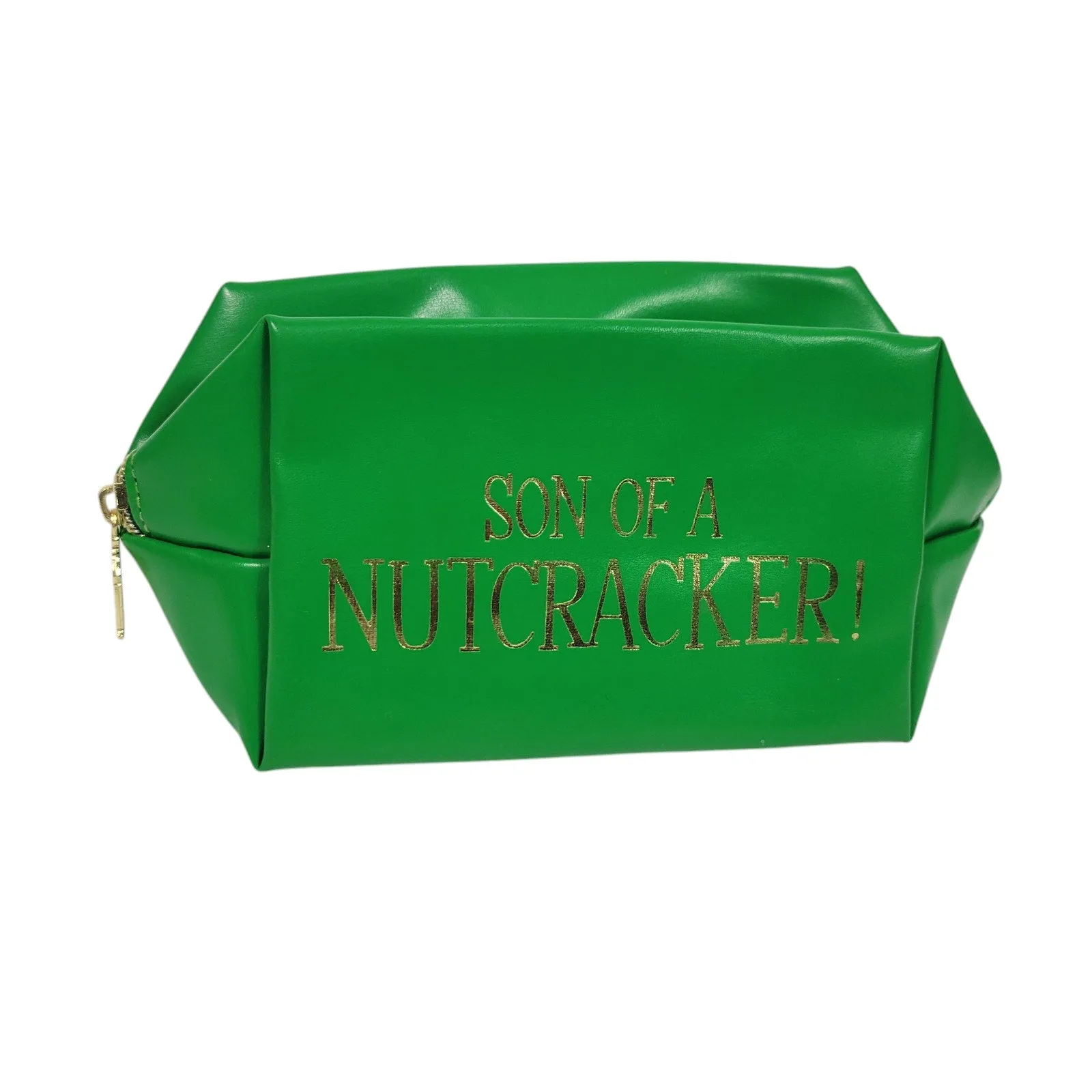 Elf Nutcracker Make Up Bag Green Pouch Cosmetics Case Festive Holiday Makeup Revolution