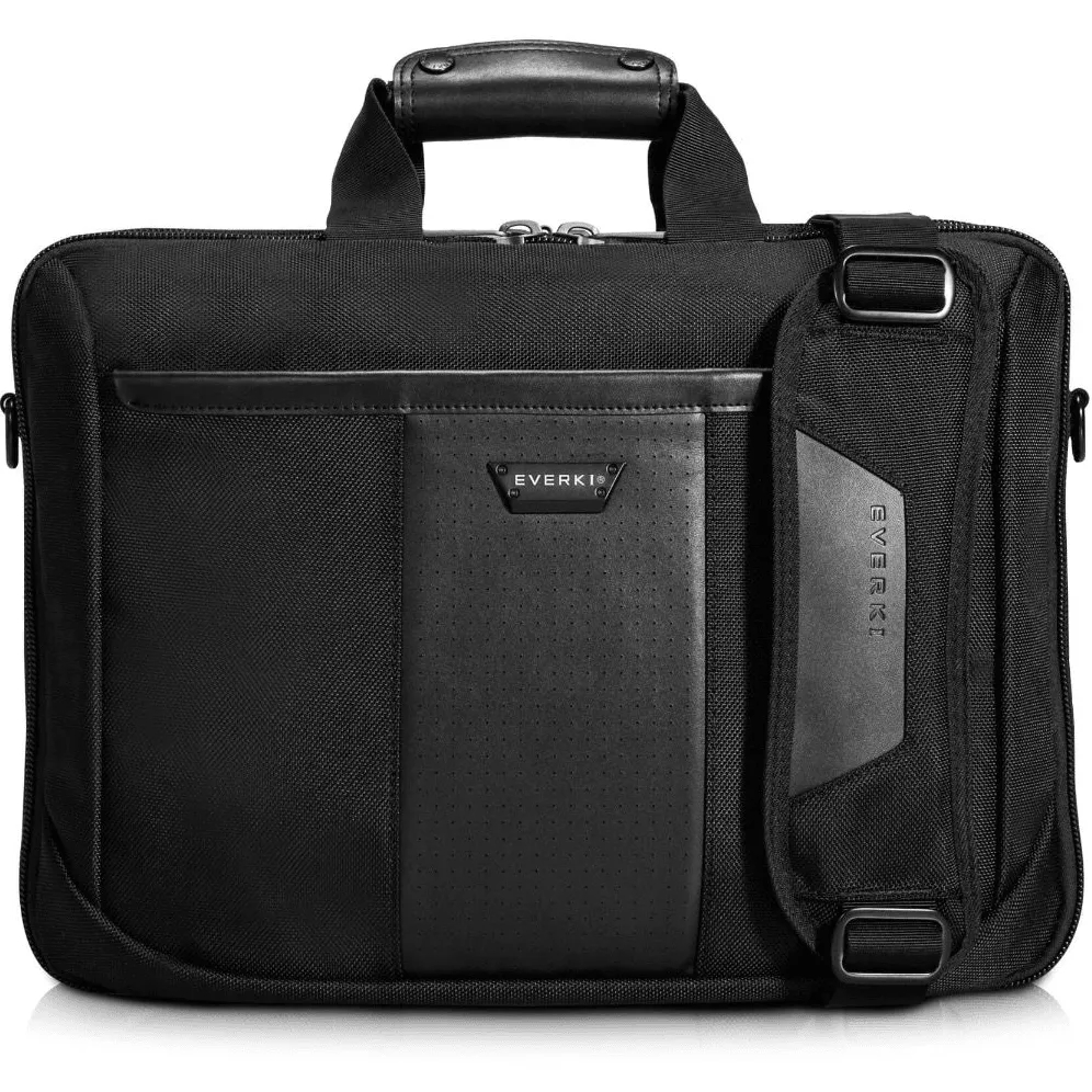 Everki Versa Checkpoint Friendly Briefcase Carry Shoulder Brief Bag 16" Laptop Black