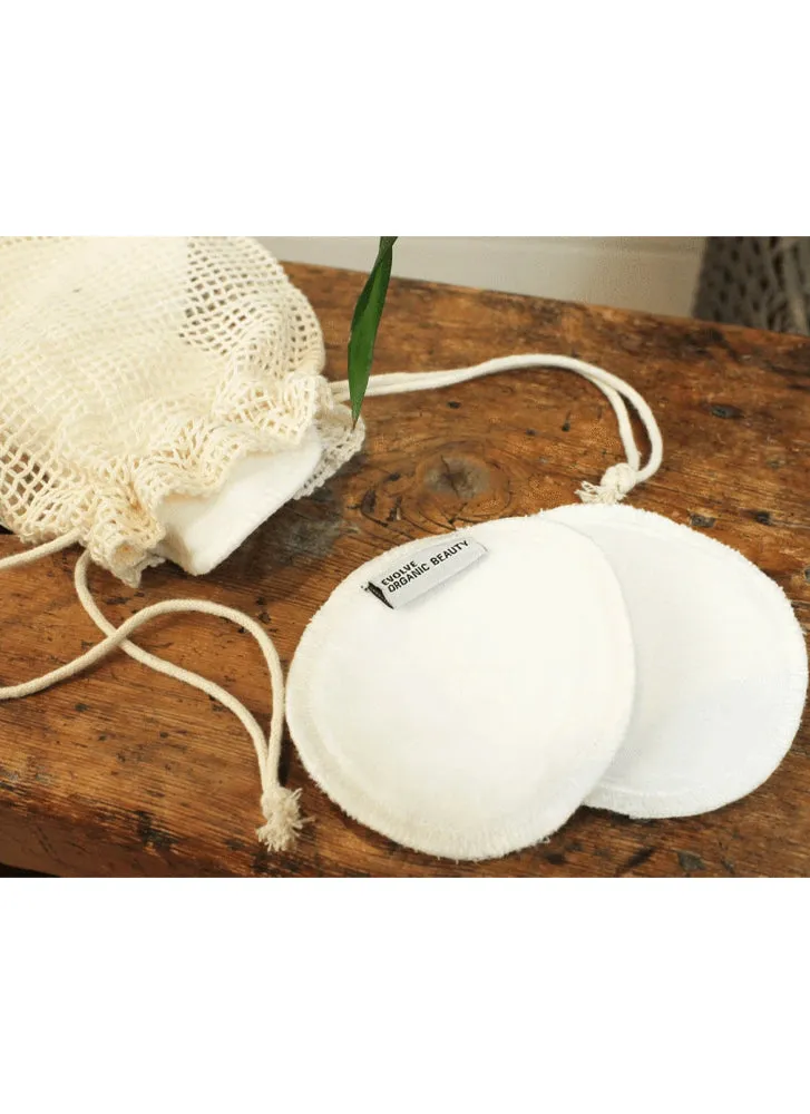 Evolve Bamboo Reusable Makeup Remover Pads