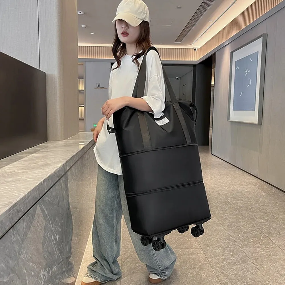 Expandable Rolling Luggage Bags - Travel Bag Lightweight Suitcases for Men and Women