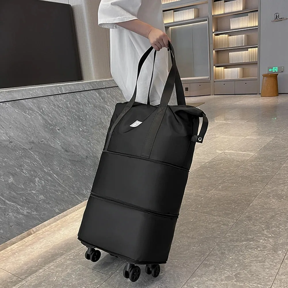 Expandable Rolling Luggage Bags - Travel Bag Lightweight Suitcases for Men and Women