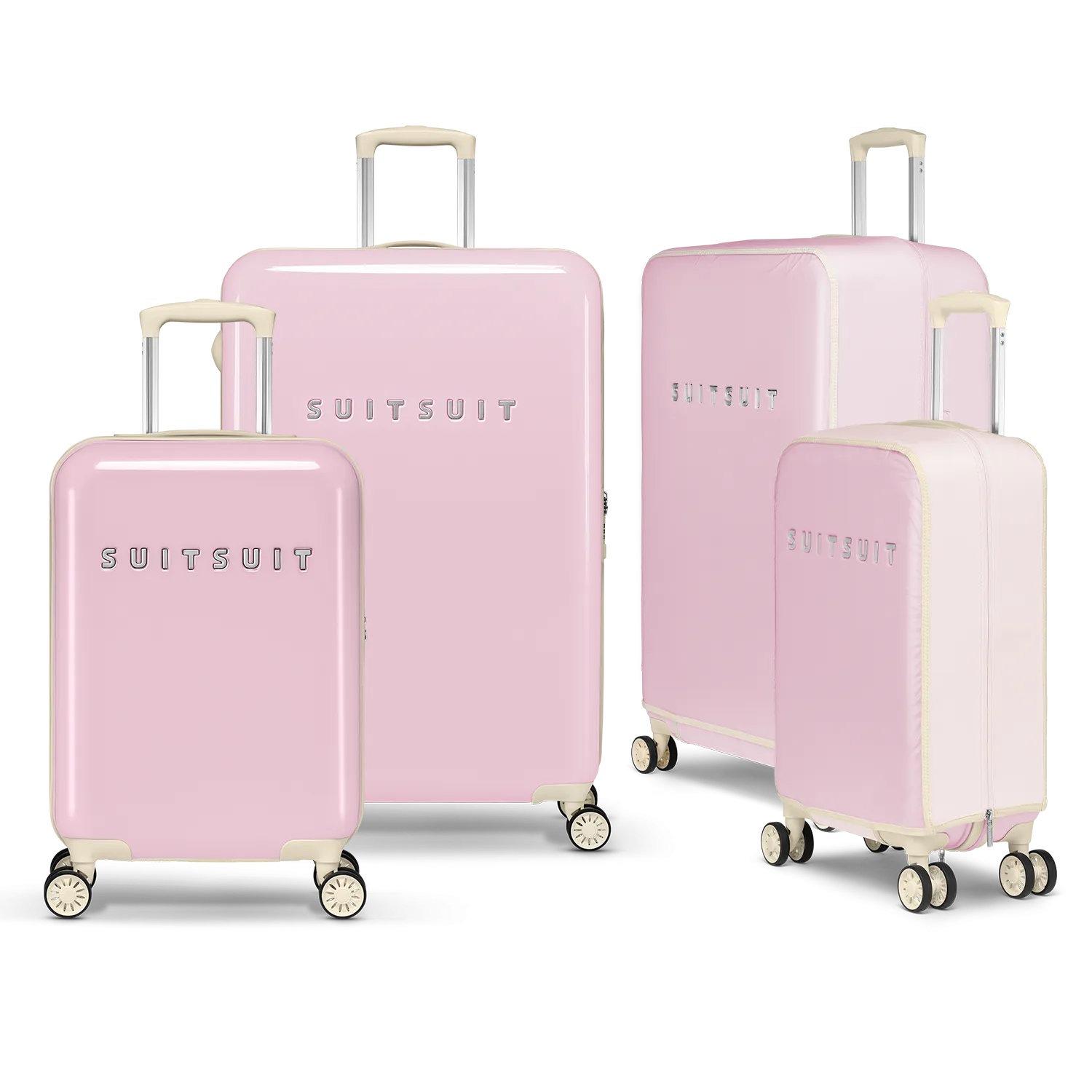 Fabulous Fifties - Pink Dust - Safe Travels Set (20/28 INCH)