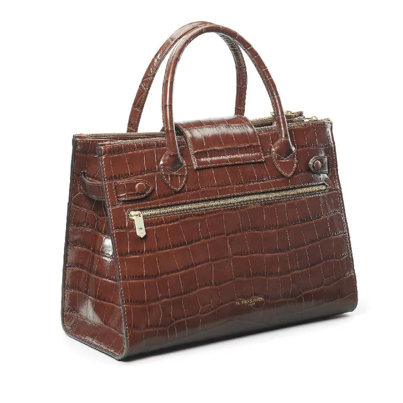 Fairfax & Favor Windsor Work Ladies Bag - Conker Brown