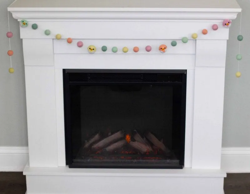 Felt Bird Garland- Pastel