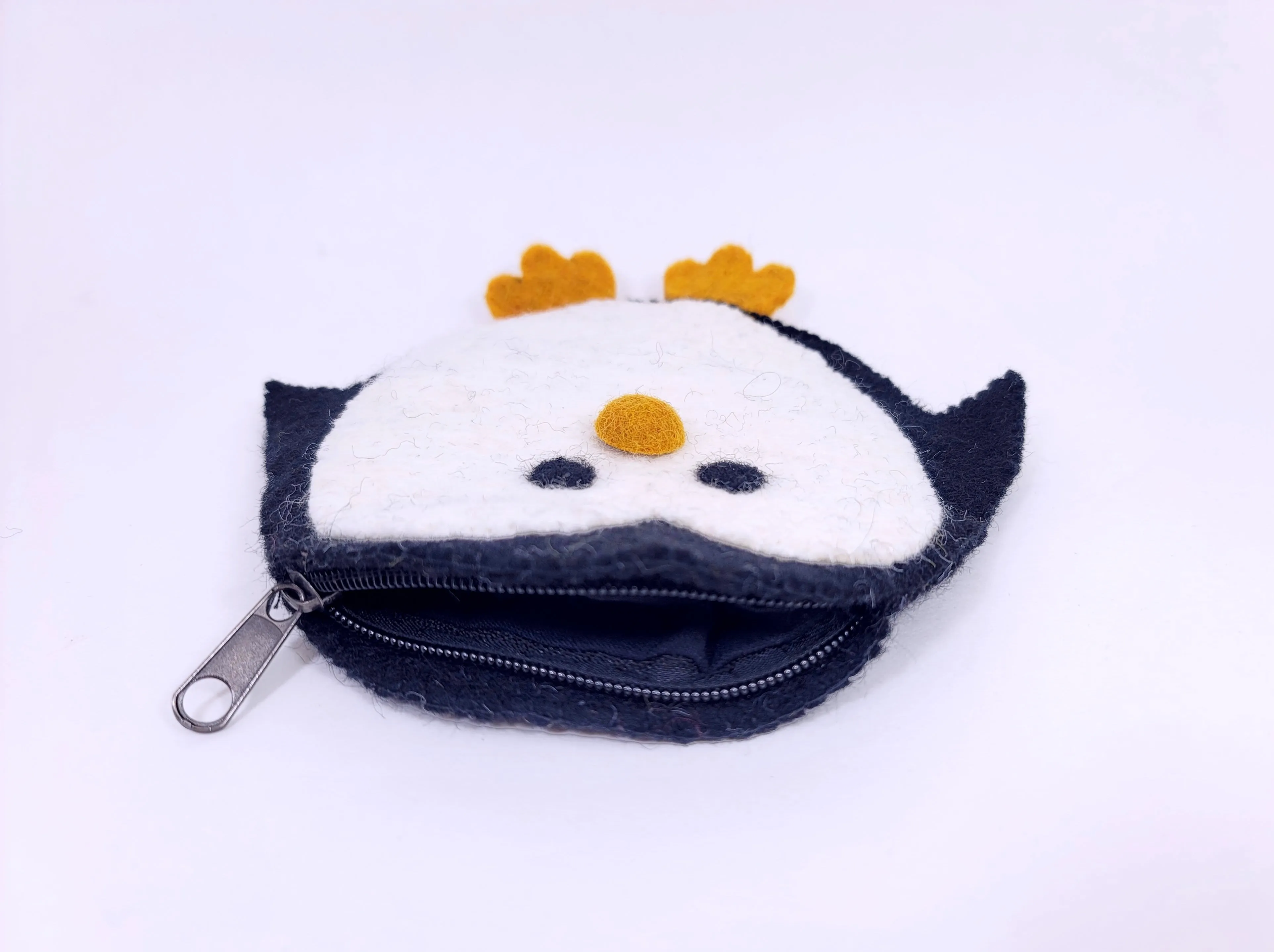 Felt Penguin Purse