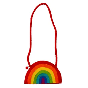 Felt Rainbow Shoulder Bag Global Groove