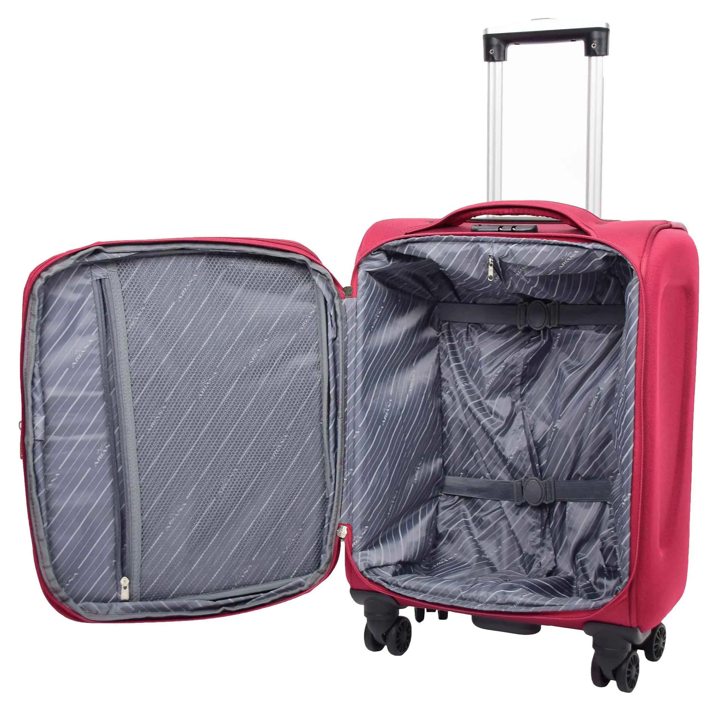 Four Wheel Lightweight Suitcase Columbia