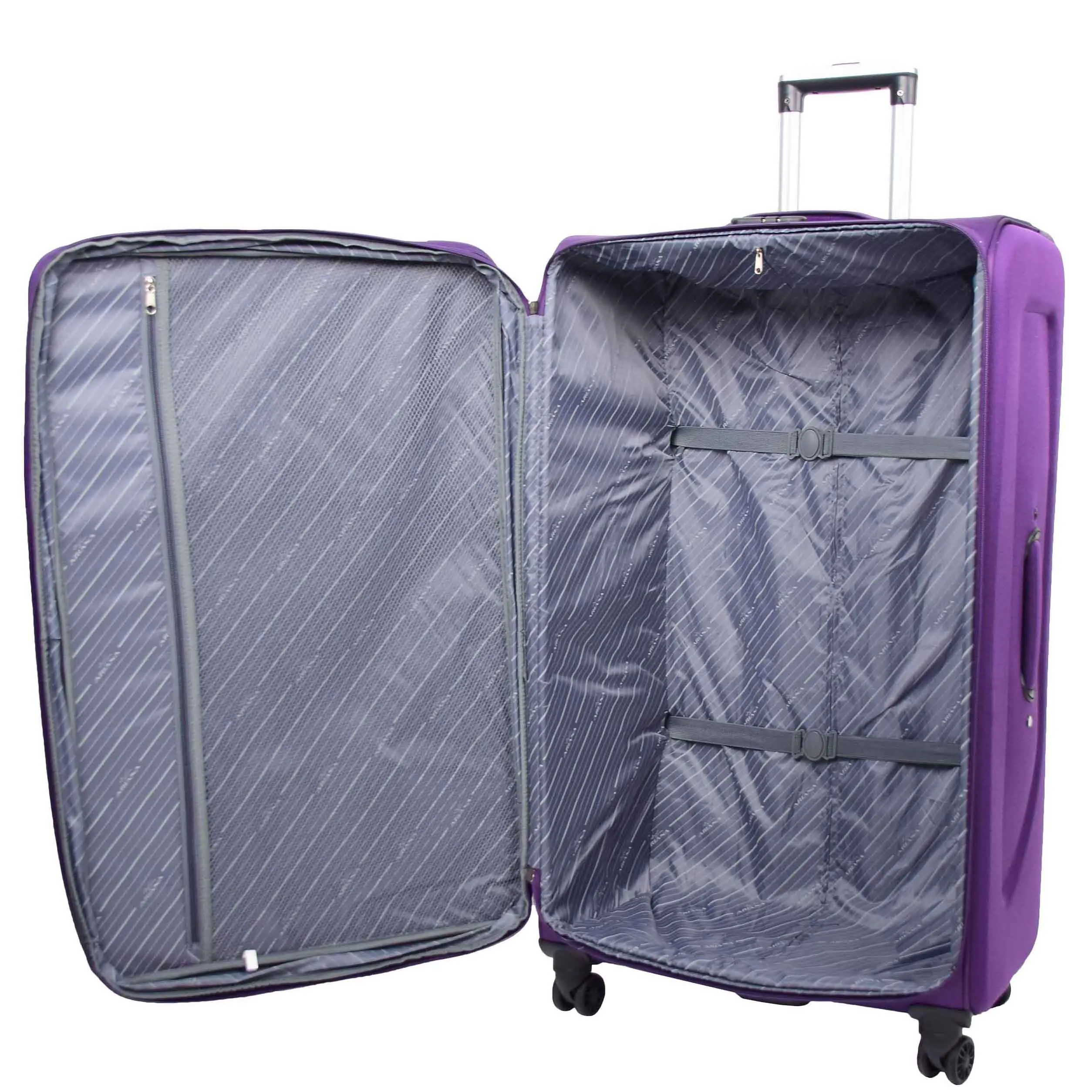 Four Wheel Lightweight Suitcase Columbia