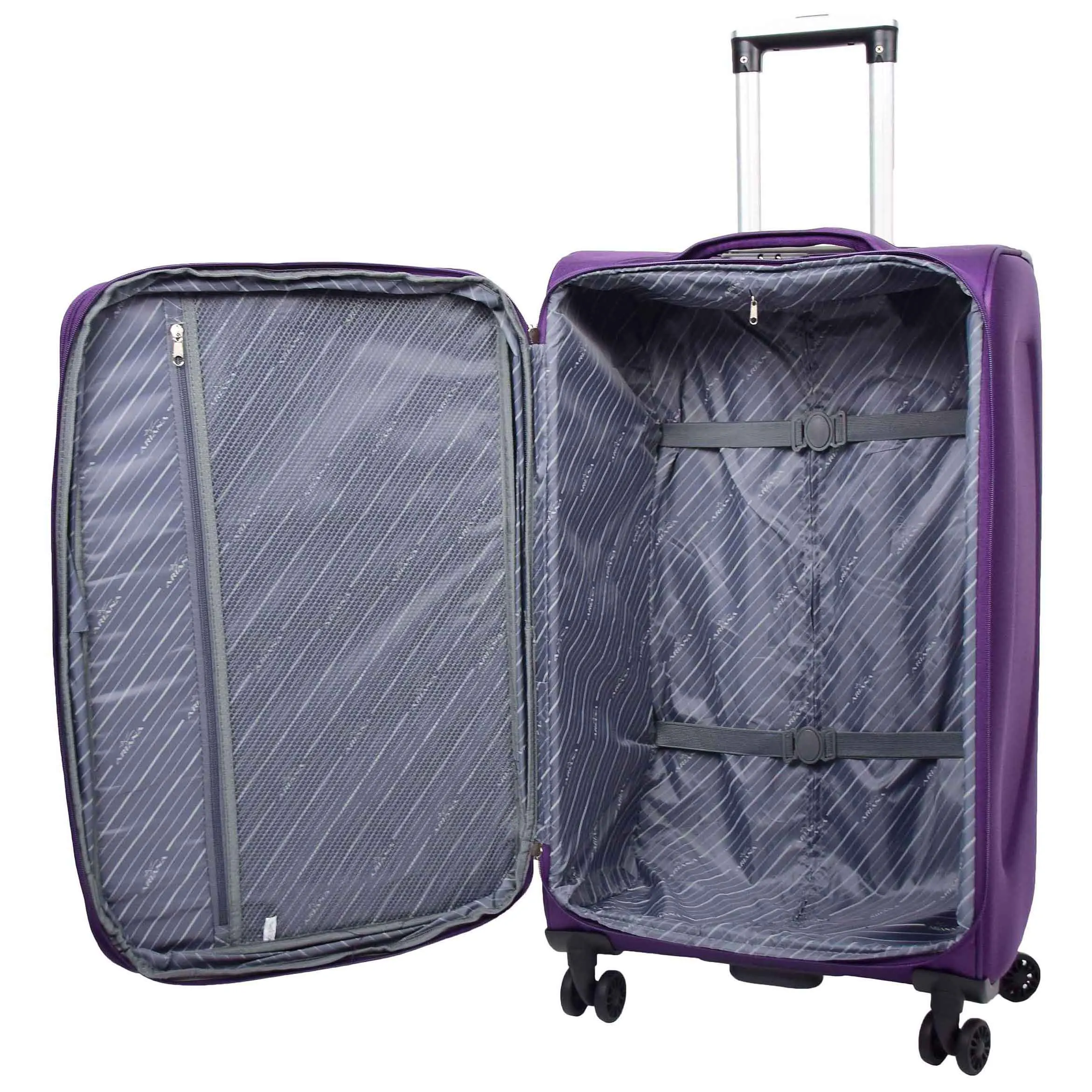 Four Wheel Lightweight Suitcase Columbia