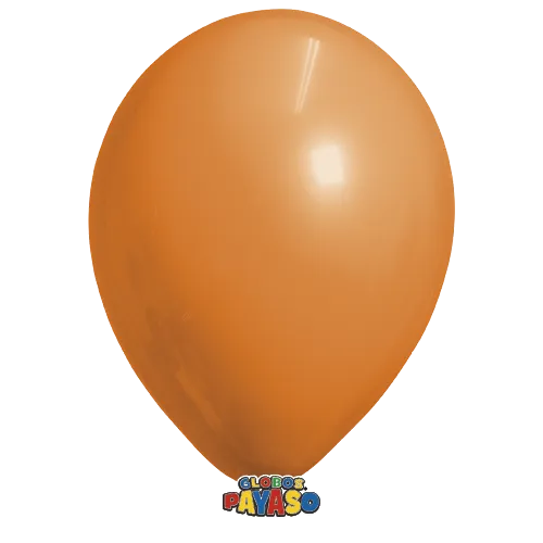 Globos Payaso 10in Balloon Pastel Orange 50ct