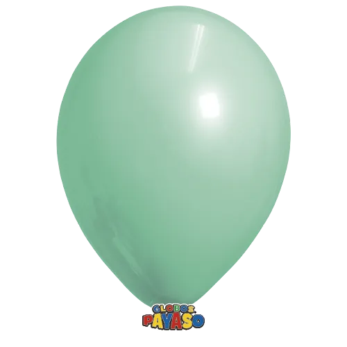 Globos Payaso 12in Balloon Pastel Light Green 50ct