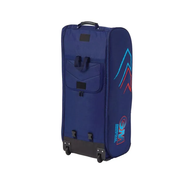 GM Original Wheelie Duffle Cricket Bag (Blue & Red) 2024