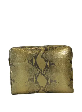 Gold Women's Make Up Bag | USA Made