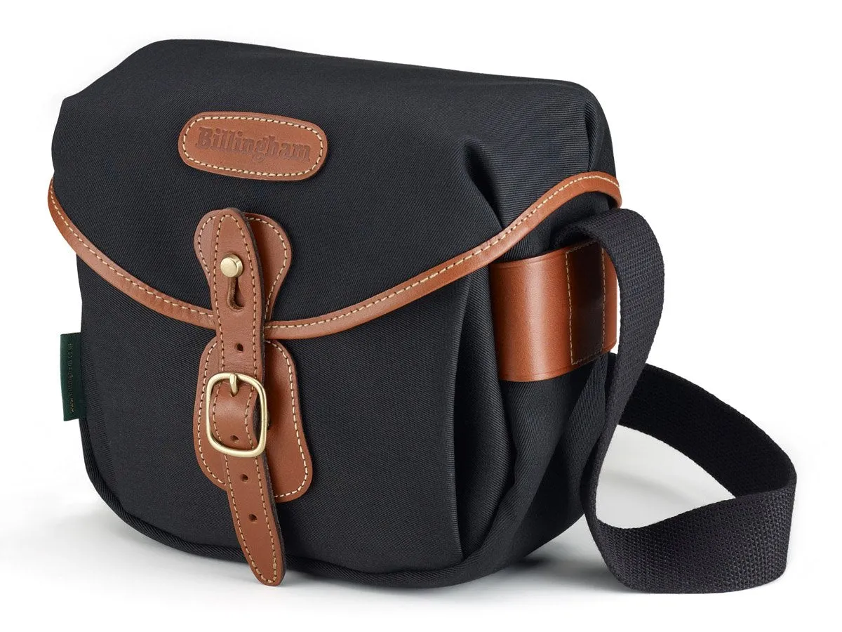 Hadley Digital Camera Bag - Black Canvas / Tan Leather