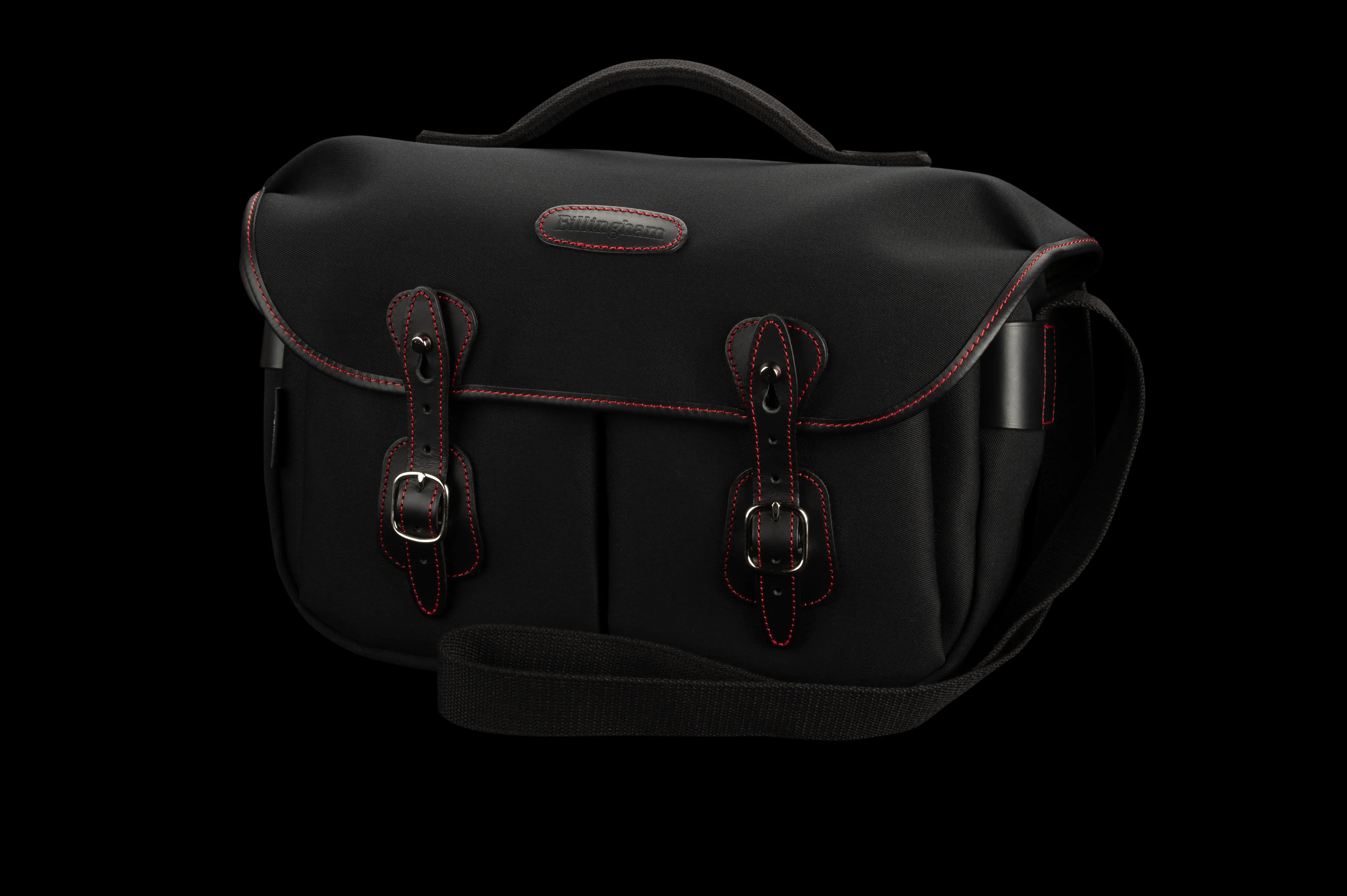 Hadley Pro Camera Bag - Black Canvas / Black Leather / Red Stitching (50th Anniversary Limited Edition)