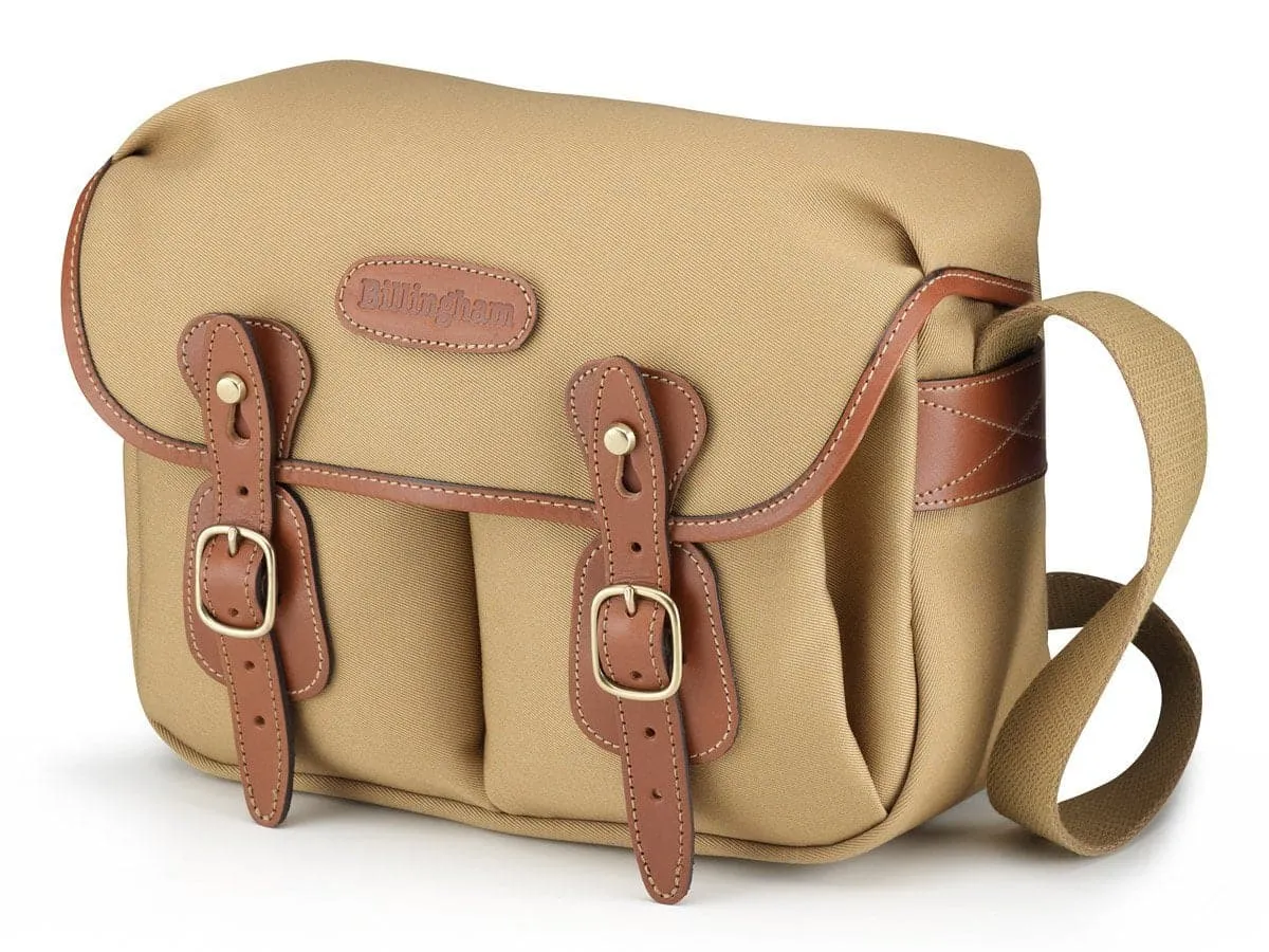 Hadley Small Camera Bag - Khaki Canvas / Tan Leather