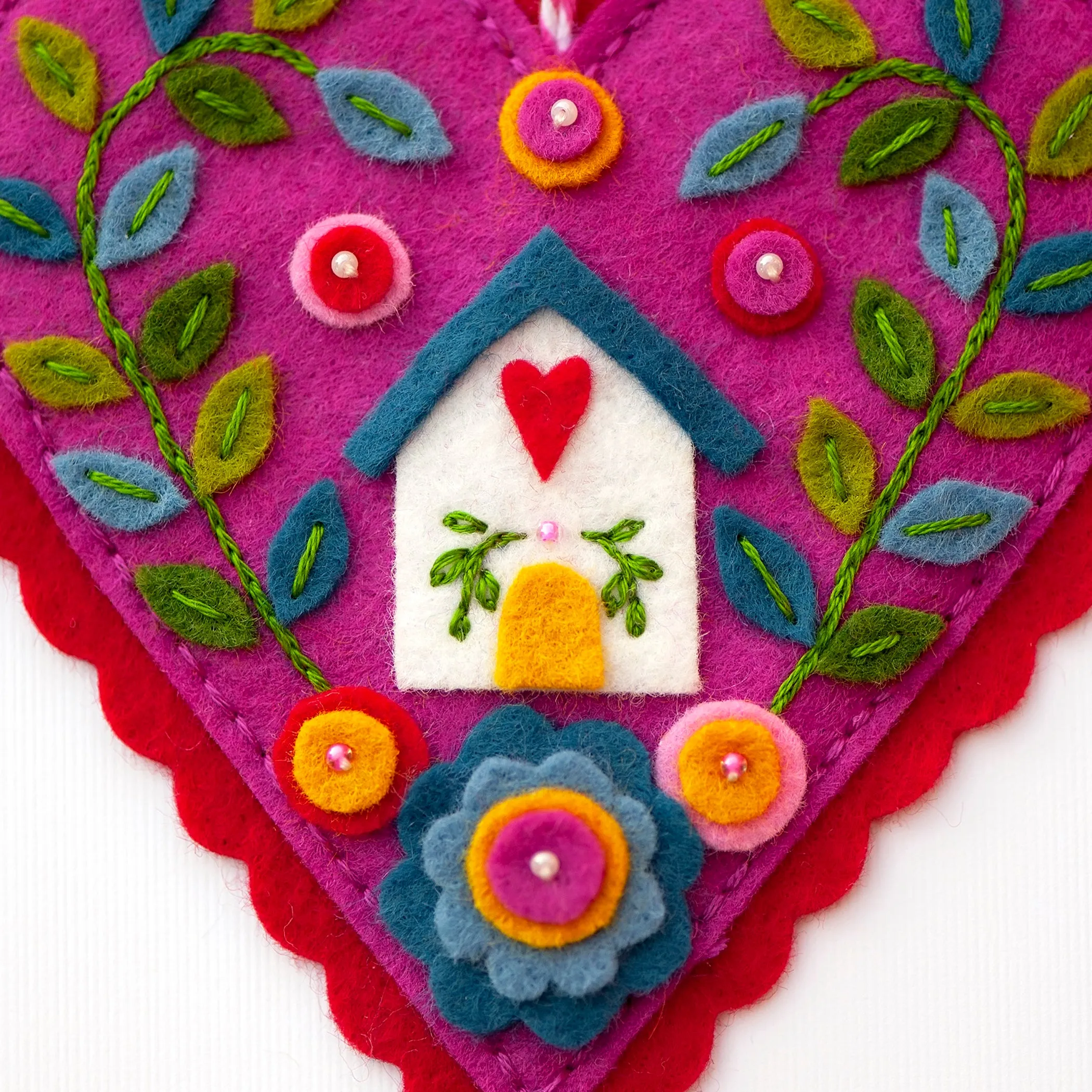 Heart and Home Felt Ornament Kit