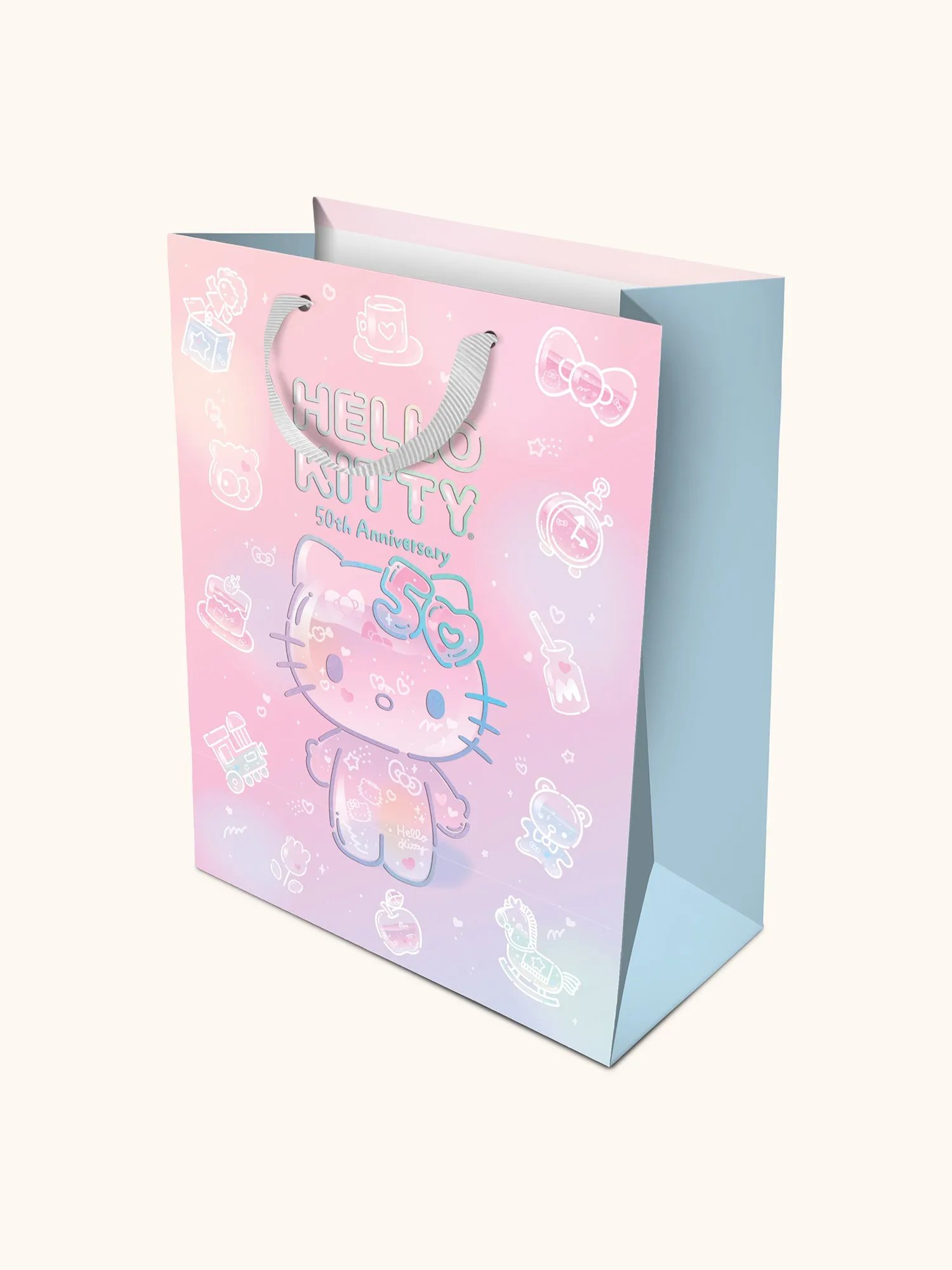 Hello Kitty 50th Anniversary Large Gift Bag Set