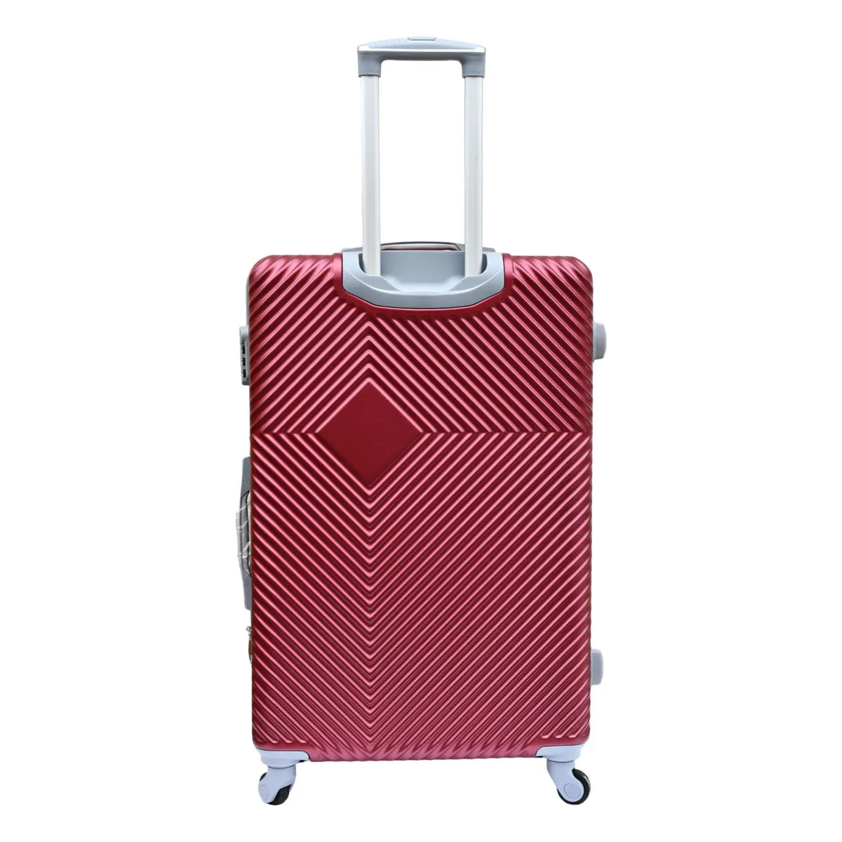 High-Quality 3 Piece Luggage Bag Burgandy