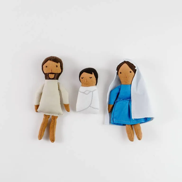 Holy Family Mini Suitcase Dolls