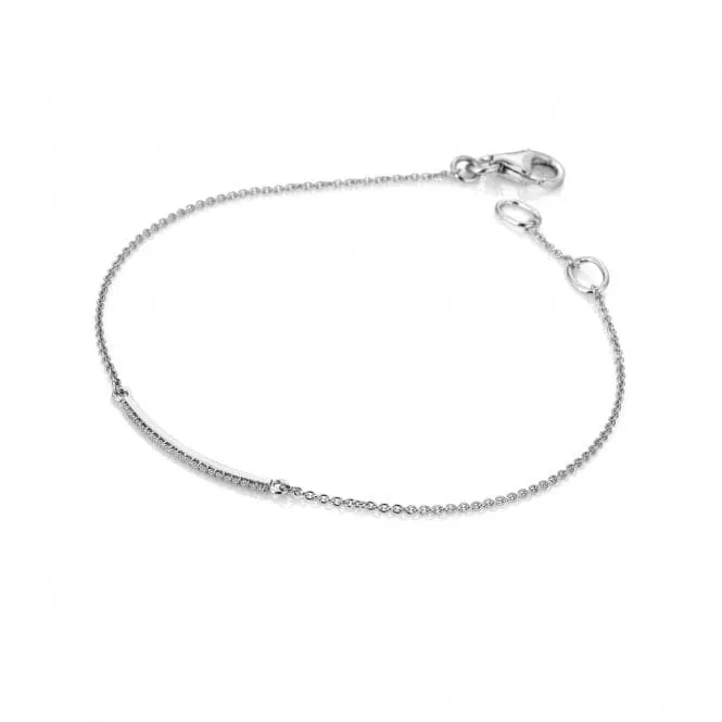 Hot Diamonds Tranquility White Gold Bracelet GB007