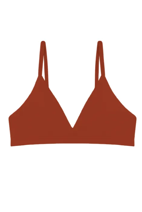 Huha Mineral Undies Triangle Bra - Spice