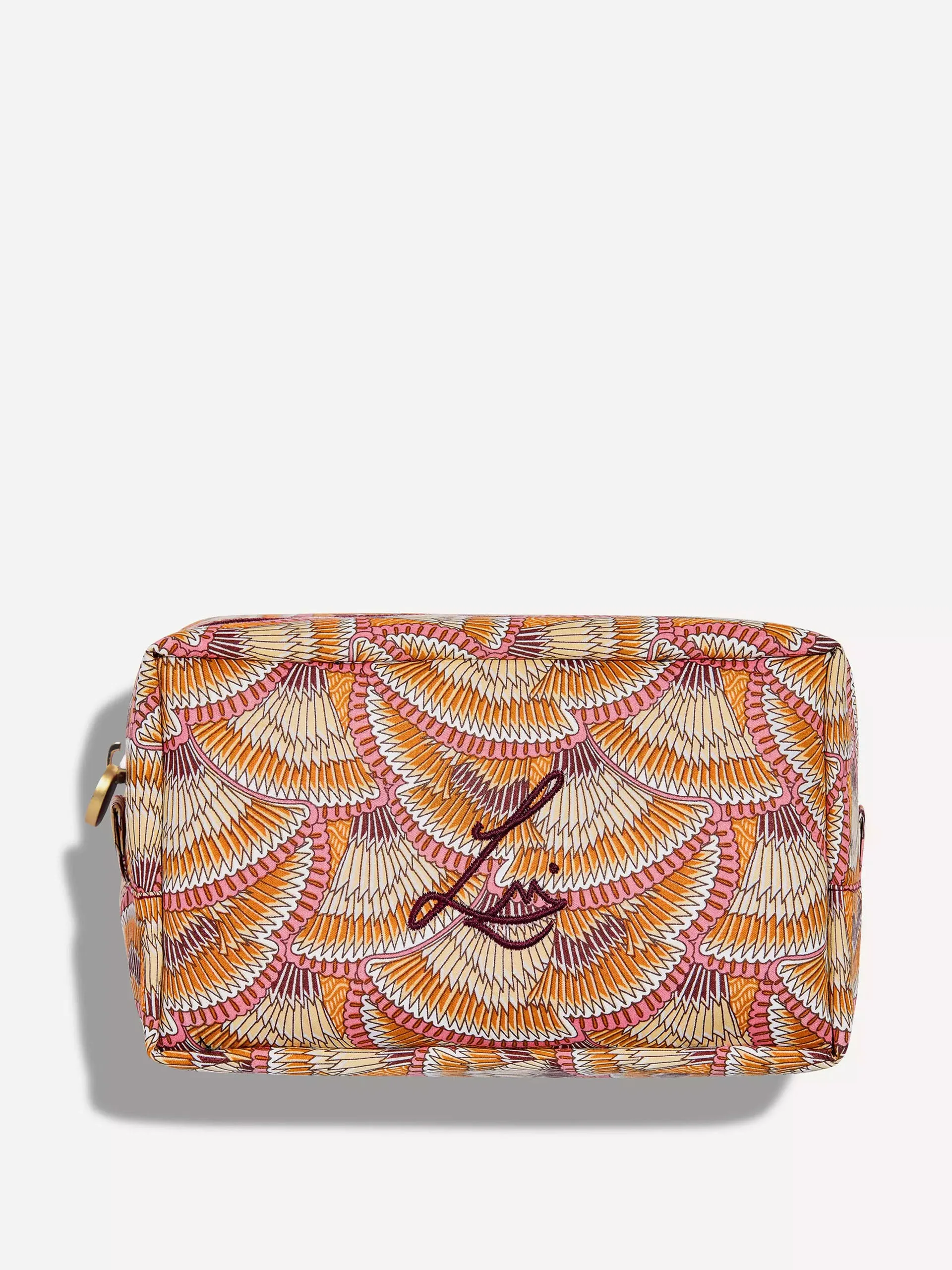 Icarus print makeup bag