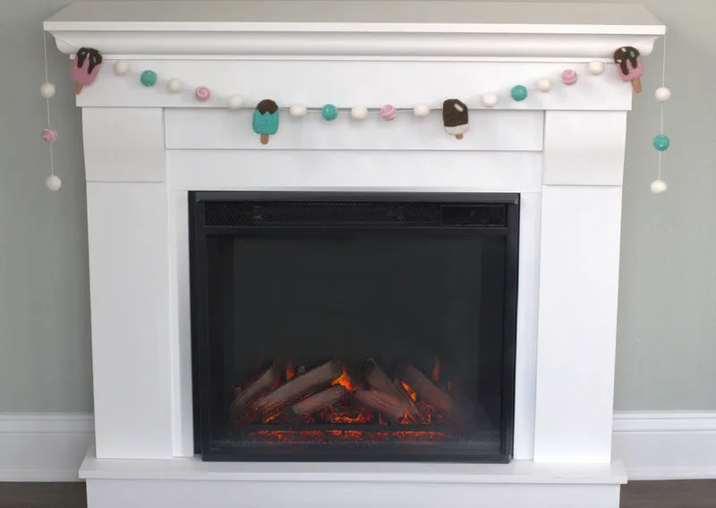 Ice Cream Popsicle Garland