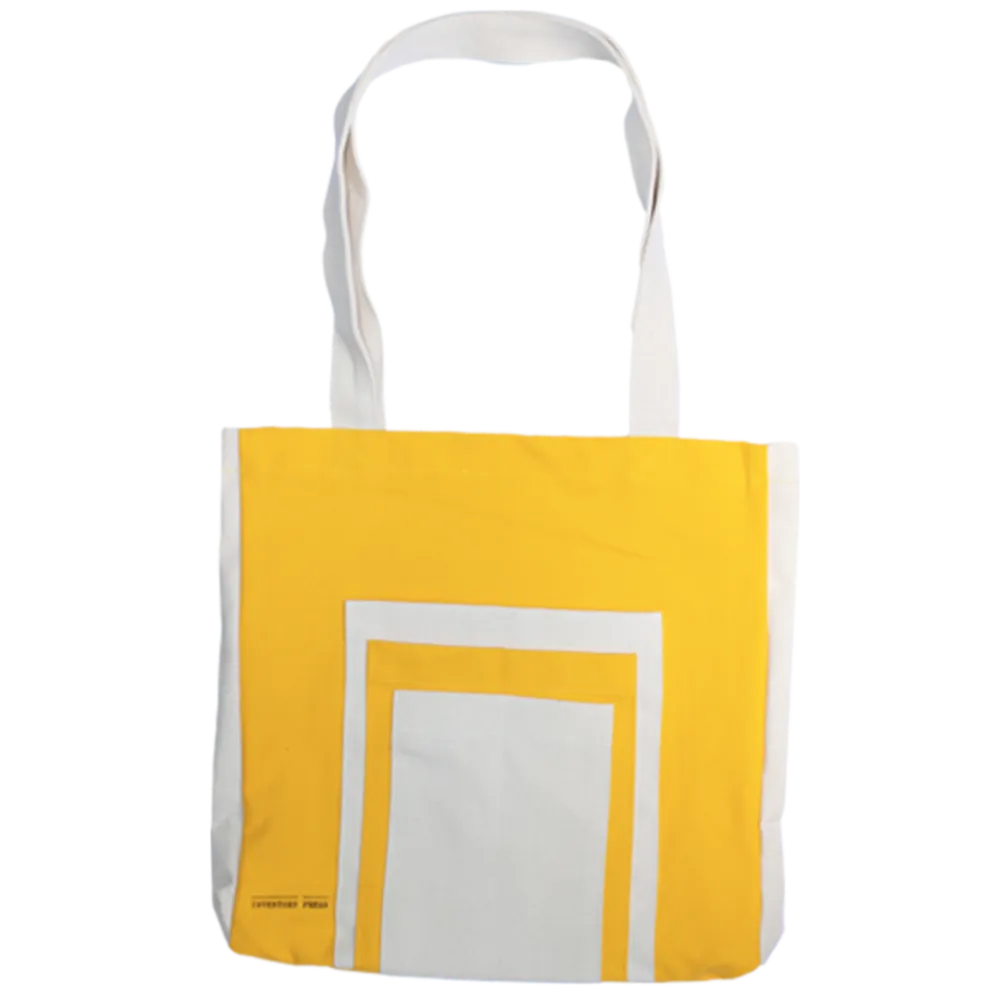 Inventory Press Bag | Yellow and Natural