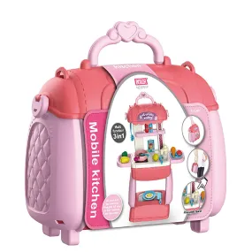 Jumbo Play Case - Pink Kitchen